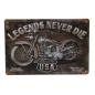 Preview: Legends Never Die  Metallschild