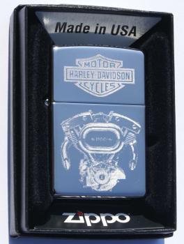 Zippo Regular Hochglanz poliert / Print