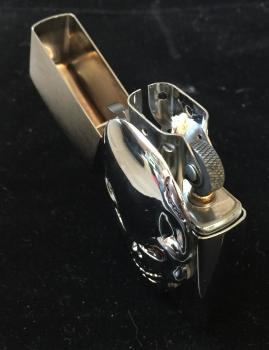 Totenkopf ZIPPO 3-D Metallemblem