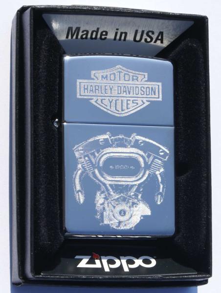 Zippo Regular Hochglanz poliert / Print